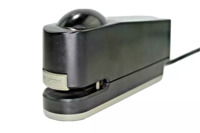 BOSTON ELECTRIC AUTOMATIC Stapler 100 Black Uses Standard Staples
