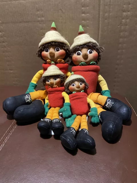 Vintage Bill And Ben The Flower Pot Men Talking Plush