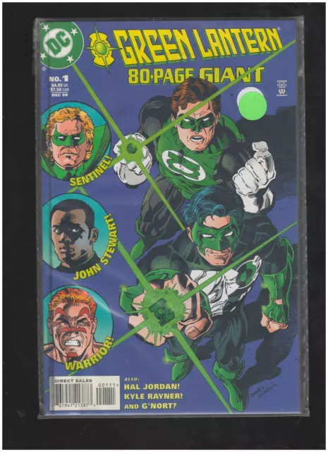 Green Lantern: 80-Page Giant #1 DC Comics 1999 Stewart Sentinal Rayner Warrior