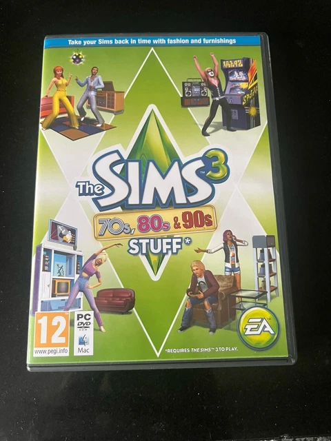 THE SIMS 3: 70s, 80s and 90s Stuff (PC: Mac and Windows, 2013 ...
