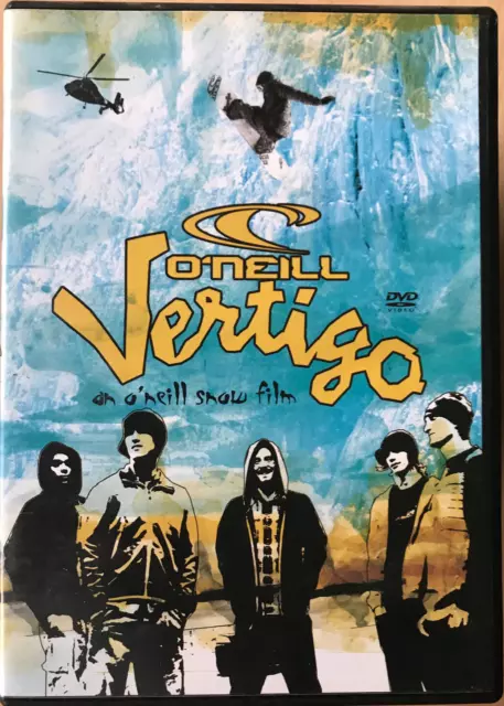 Vertigo DVD An O'Neill Snow Film Snowboarding Documentary 16mm Rockumentary