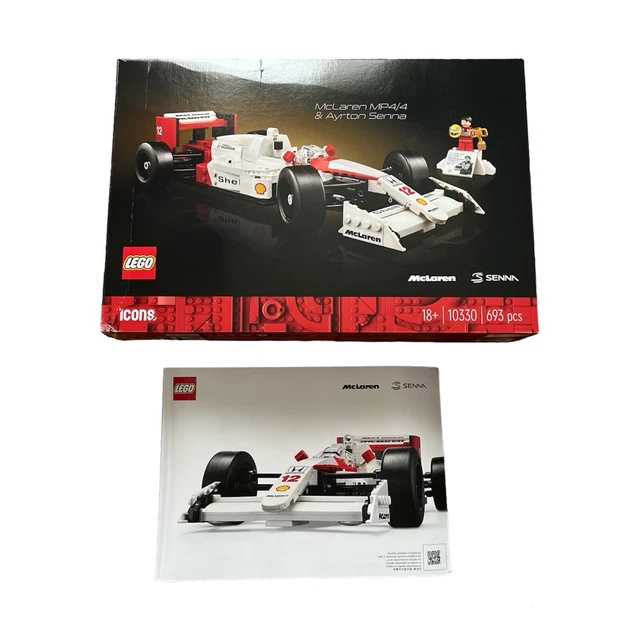 2024 LEGO ICONS McLaren MP4/4 & Ayrton Senna (10330) Empty BOX
