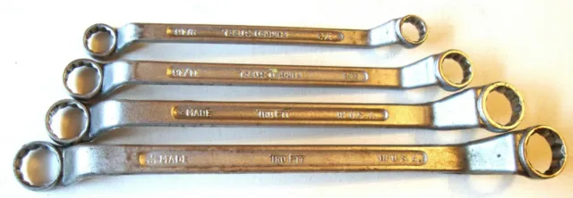 4 TruFit Offset Box Wrenches (inv43)