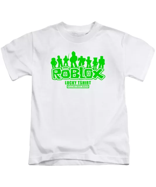 ROBLOX LOGO DESIGN T-SHIRT GAMING GAMER XBOX BOYS GIRLS ADULT XMAS BIRTHDAY