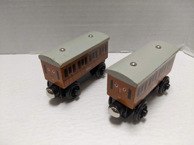 annie and clarabel wooden train