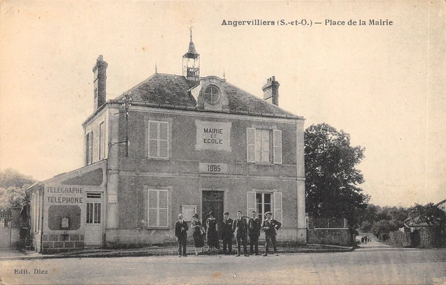 91-Angervilliers-Mairie Et Ecole-N�6031-F/0099