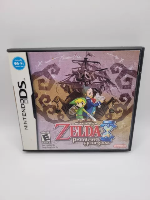Nintendo DS The Legend of Zelda Phantom Hourglass Game PAL USA with Manual VGC