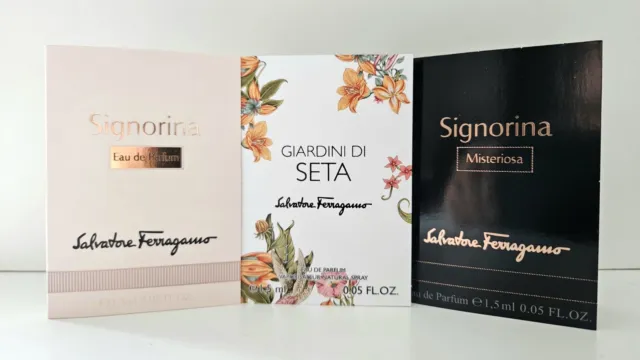Salvatore Ferragamo Signorina Misteriosa Giardini Di Seta 3x 1,5 ml Parfum