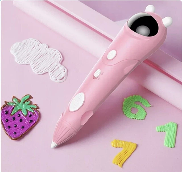 Penna 3D penna per stampa 3D per bambini penna per disegno 3D matita sicura bassa temperatura