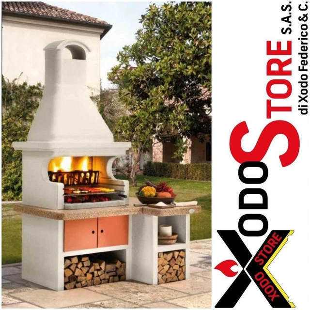 Barbecue En Maçonnerie Palazzetti Gargano – Four à Bois, Modèle Gallipoli, Neuf, Italie