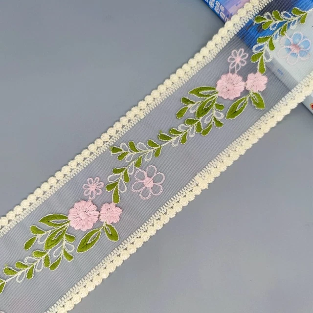 HURRISE écussons de fleurs 2 pièces patchs couture couture à la main