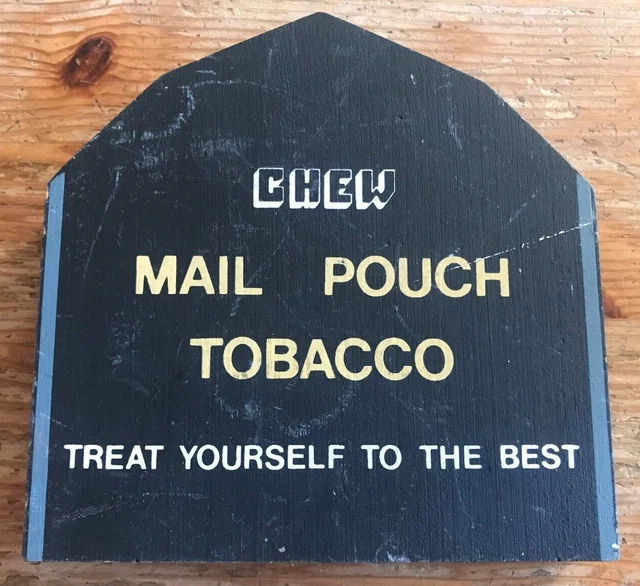 MAIL POUCH TOBACCO Barn ~ Wood Cut Out Shelf Sitter Cat's Meow - Fall Series