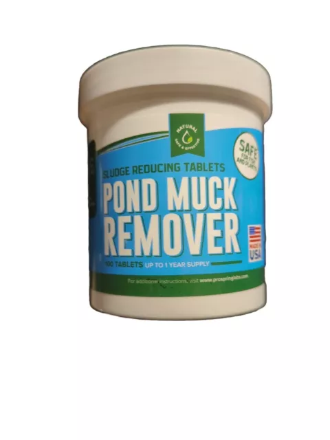 Pond Muck Remover 100 Bacterial Tablets