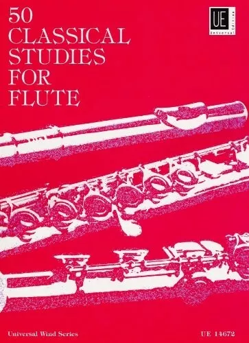 50 Classical Studies for Flute  Frans Vester    Livre partitions musicales...