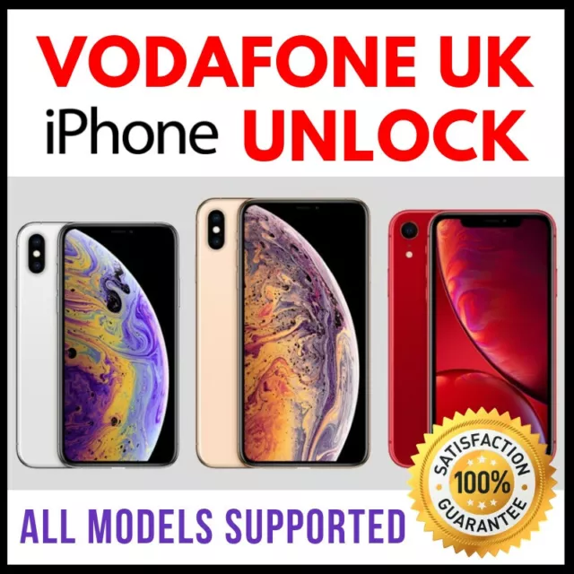 VODAFONE UK UNLOCK CODE SERVICE for iPhone 11/11 Pro/11 Pro Max - NEED IMEI ONLY