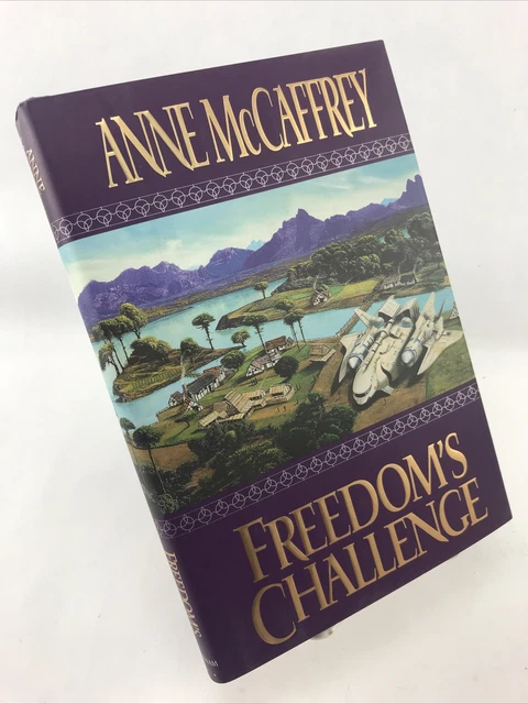 Anne McCaffrey Freedom's Challenge, Signed, Science Fiction, 1998 Anne McCaffrey Freedom's Challenge, Signed, Science Fiction, 1998
