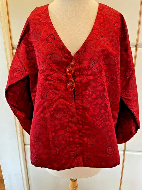 Brocade Satin Short Jacket Brocade Satin Short Jacket