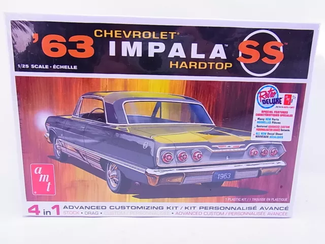 86872 | AMT 1149M/12 Chevrolet Impala Hardtop SS Modellauto 1:25 Bausatz NEU OVP