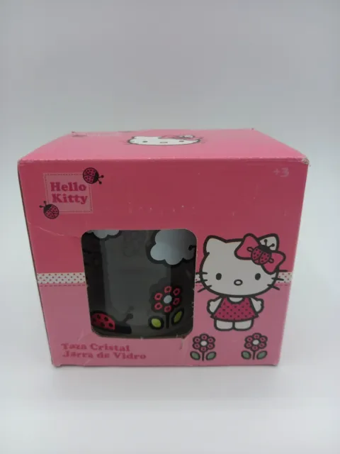 Taza Hello Kitty - vidrio - nueva embalaje original