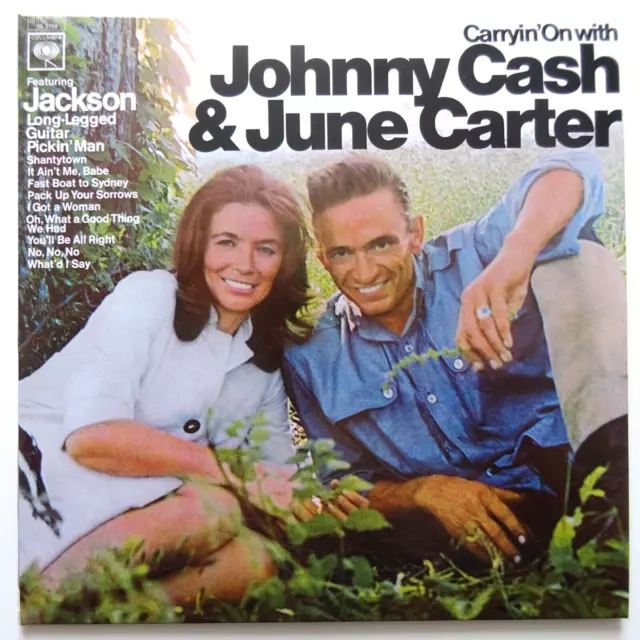 JOHNNY CASH & JUNE CARTER : CARRYIN' (1967) TRUE ORIGINAL MONO MIX ★ New Replica