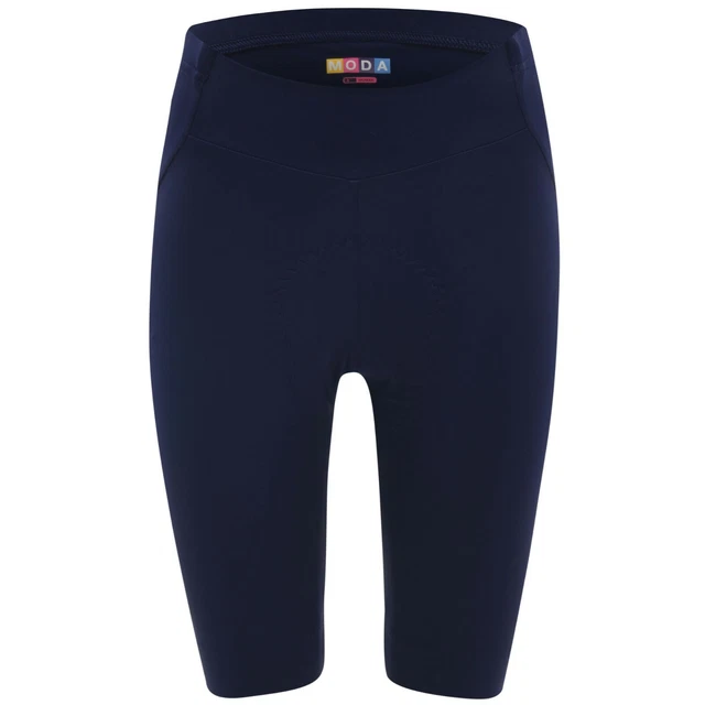 DHB MODA Women's Classic Waist Cycling Shorts - Navy Blue - UK 18 - New RRP £65