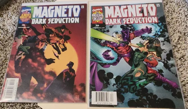 Magneto: Dark Seduction #3 & 4 of 4 - Lot Of 2 Marvel Comics (2000) X-Men