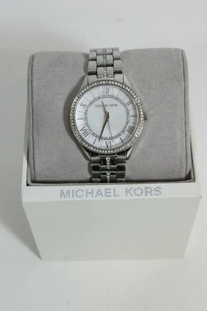 Michael Kors Lauryn White MotherofPearl Watch MK3900  First Class  Watches