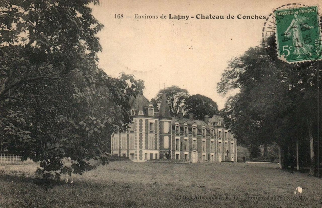 CPA 77 - Approx. LAGNY (Seine et Marne) - 168. Château de Conches