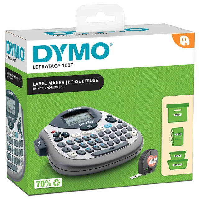 DYMO LetraTag LT-100T Tischgerät QWERTZ-Tastatur 2174591 (3026981745911)