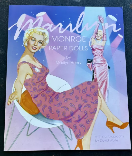 MARILYN MONROE PAPER DOLLS By Marilyn Henry *Excellent Condition*