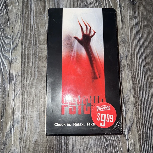 PSYCHO (VHS 1998): VINCE Vaughn Horror Remake Hitchcock Gus Van Sant £4 PSYCHO (VHS 1998): VINCE Vaughn Horror Remake Hitchcock Gus Van Sant £4