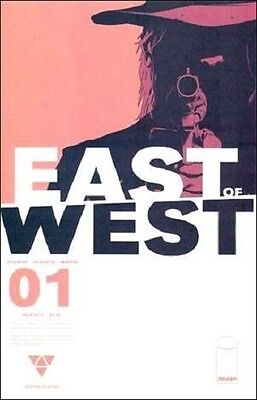 EAST of WEST #1 pink variant 2nd print iMAGE COMIC JONATHAN HICKMAN DRAGOTTA NM