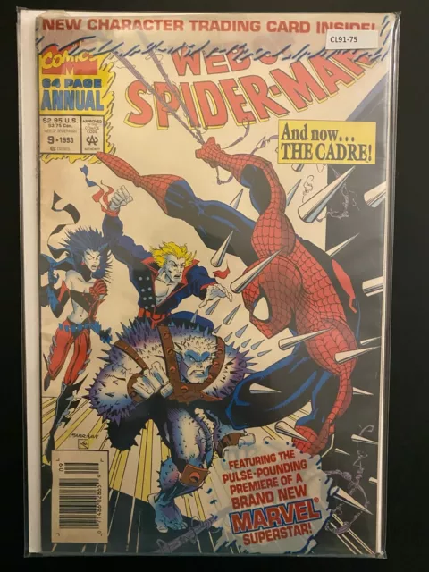 Web of Spider-Man Annual #9 1993 Newsstand High Grade 9.6 Marvel Comic CL91-75