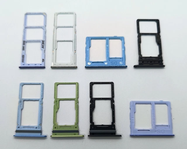 Tiroir Double SIM Noir Pour Honor X8 5G / X6 - Neuf Sous Blister - Pièce D'origine
