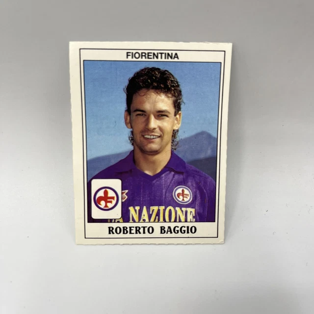 Figurine Fiorentina Roberto Baggio – 7,5 Cm – Licence Officielle – Neuve