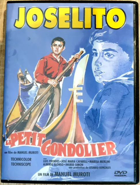 DVD du chanteur espagnol Joselito 'Le petit gondolier'