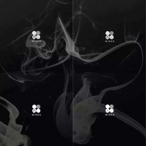 BTS - [WINGS] 2nd Album Four Version 4 CD+384p Foto Buch+4p Karte K-POP Sealed