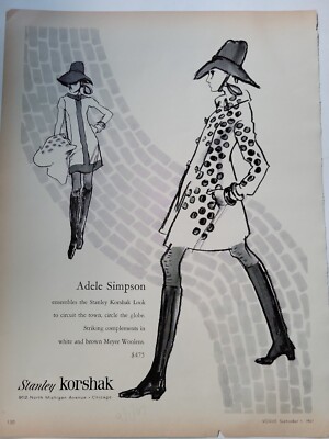 1950s Saxone Daks R&L Ex-Mag Vintage Advertisement British Brogue Shoes 