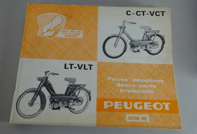 Catalogue Peugeot Vélomoteurs Et Motos 1953 - Bon état, édition Originale