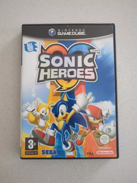 Sonic Heroes - Nintendo GameCube - Tested, Working, Complete, NICE DISC!  696554821958