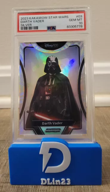 2023 Kakawow Star Wars Darth Vader Silver #Ps-I-03 Psa 10 Gem Mint