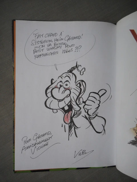 Fluide Glacial Les 4e De Couv - Édition Originale Dédicacée Par Lamorthe, Occasion