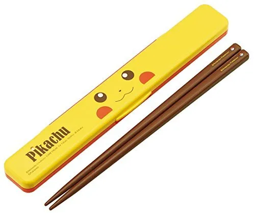 Patinadora Palillos Funda Juego 18cm Pikachu Cara Pokemon De Japón #tf2