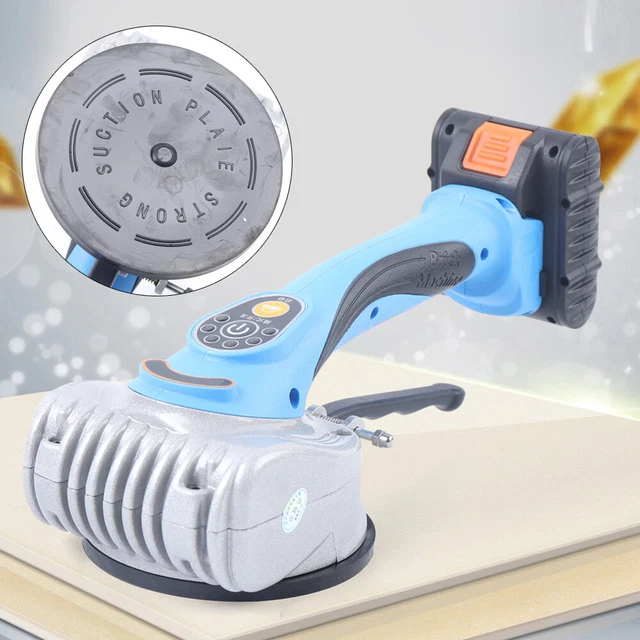 Pro Electric Tile Leveling Vibration Machine Vacuum Suction Cup 100kg Flooring