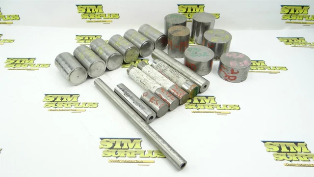 24Lb Lot Assorted 420 Ph & 420 Esr Stainless Steel Round Stock 5/8" To 2" Dia
