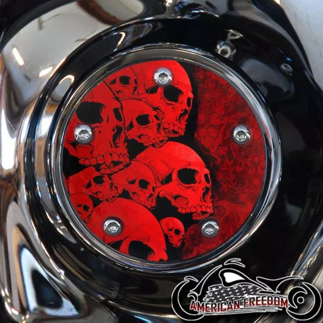 Harley Davidson Timing Cover Big Twin Cam, Milwaukee 8, Sportster Skull