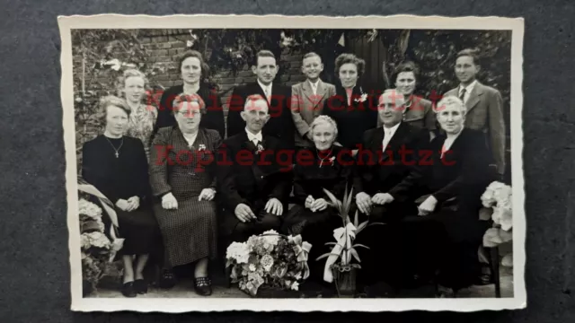 org. Foto   wunderschönes Foto Familienfoto eines Ehepaares  zur Goldhochzeit
