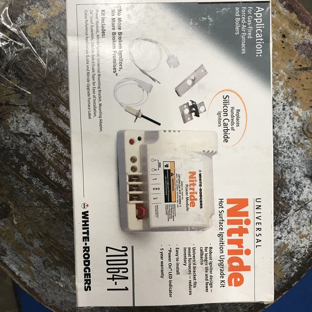 White-Rodgers 21D64-1 Universal Nitride Hot Surface Upgrade Kit