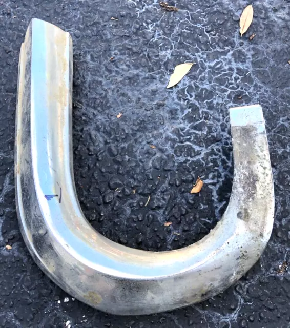 1962 Mercury Monterey upper tail panel trim LH