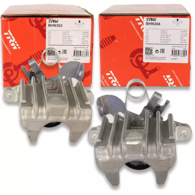 2x TRW Bremssattel hinten links + rechts passend für u.a. AUDI A4 B7 Avant (8ED)